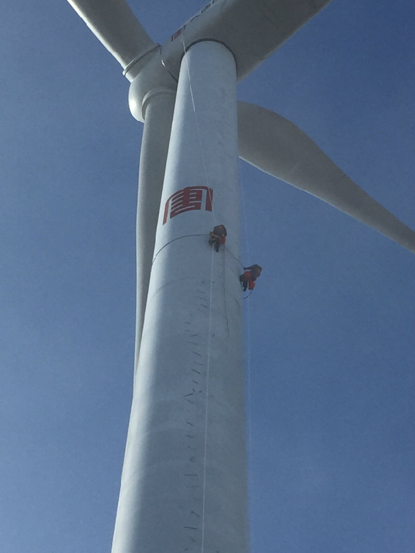 煙囪加固公司施工現場實錄